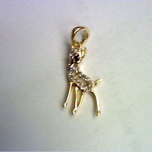 10K 0.07CT D-PENDANT RDS " ANIMAL"