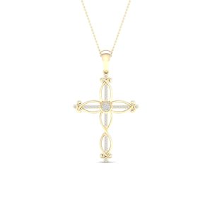 10K 0.10CT Diamond Pendant