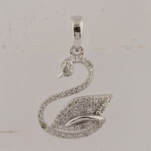 10K 0.08CT D-PENDANT LDS RDS MP "DUCK"