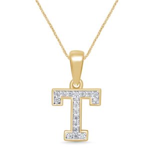 10K 0.07-0.08CT D-ALPHABET RDS MINI "INITIAL T"