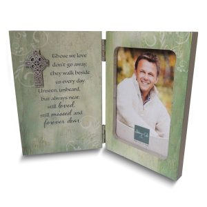 Those We Love Irish Memorial 3.5x5 Hinged Photo Frame
