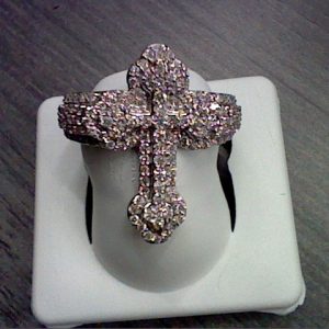 0K 0.97CT D-RING MEN RDS MEN "CROSS