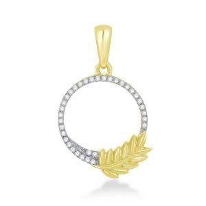 10K 0.07CT D-PENDANT MEMORY RDS "WITHOUT GOLD BAR"