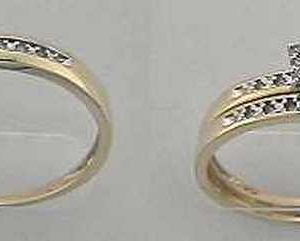 10K  0.07CT D-TRIO SET RDS