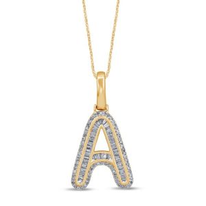 0K 0.43CT D-ALPHABET TPR/RDS "INITIAL A" MICRO PRONG