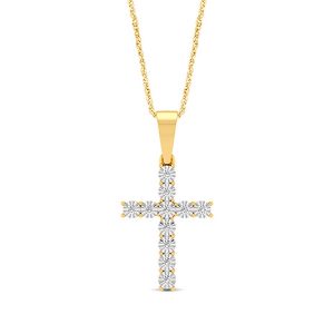 10K 0.12-0.14CT D-PENDANT MEN RDS FANUC "CROSS"